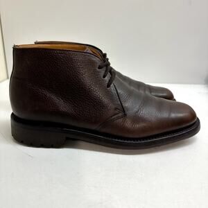 EXCELLENT Grenson x Barney's New York Brown Leather Chukka Boot Men's US 10
